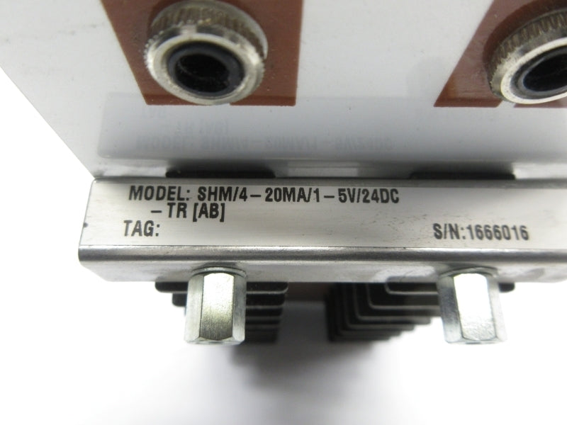 MOORE INDUSTRIES SHM/4-20MA/1-5V/24DC-TR (AS PICTURED) NSNP