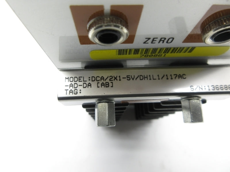 MOORE INDUSTRIES DCA/2X1-5V/DH1L1/117AC-AD-DA (AS PICTURED) NSNP