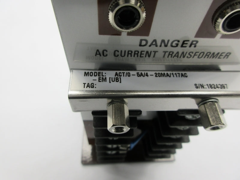 MOORE INDUSTRIES ACT/0-5A/4-20MA/117AC-EM (AS PICTURED) NSNP