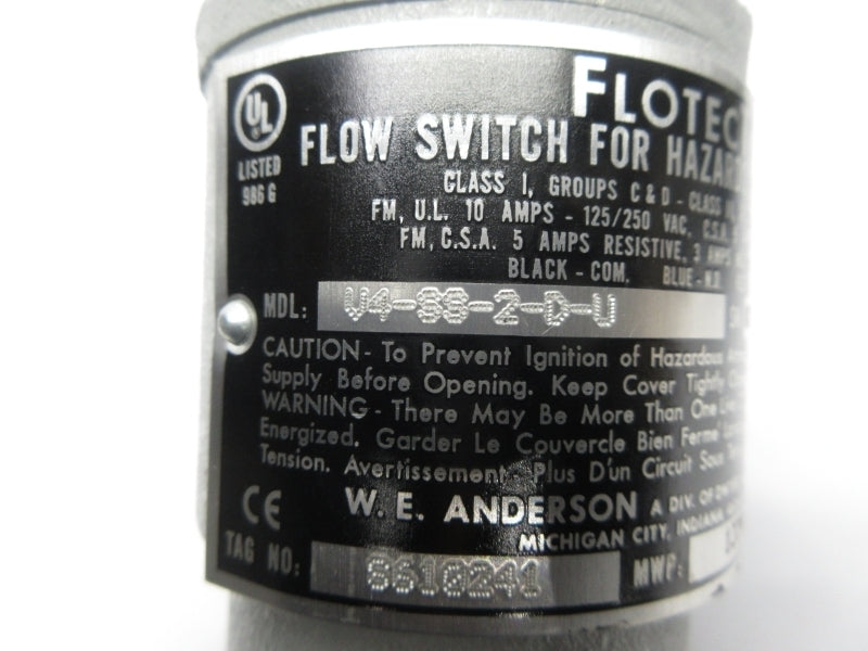FLOTECT V4-SS-2-D-U 125/250VAC 10A NSNP
