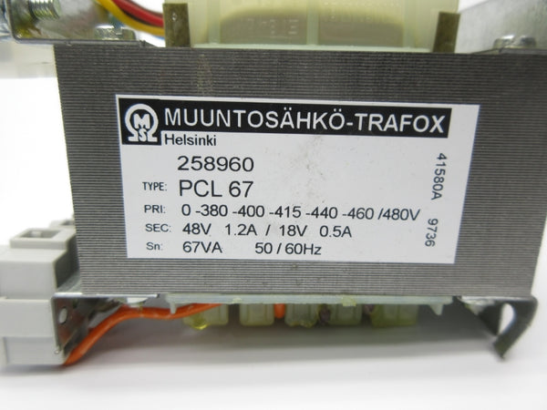 TRAFOX PCL67 480V NSNP