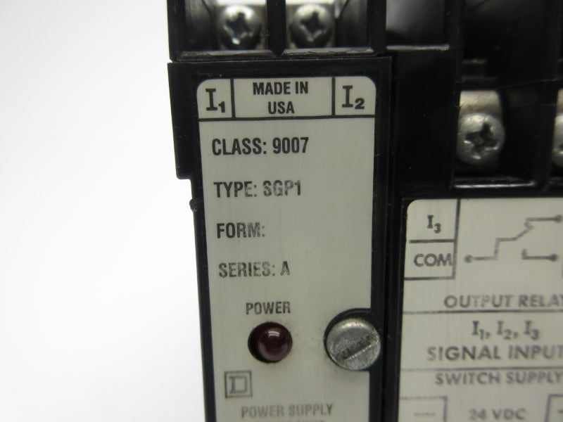 SQUARE D 9007SGP1 SER. A 120VAC NSNP