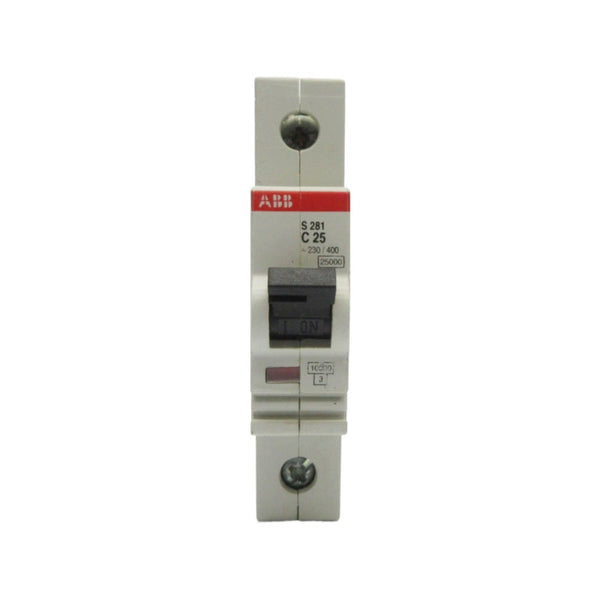 ABB S281C25 230/400V 25A NSNP