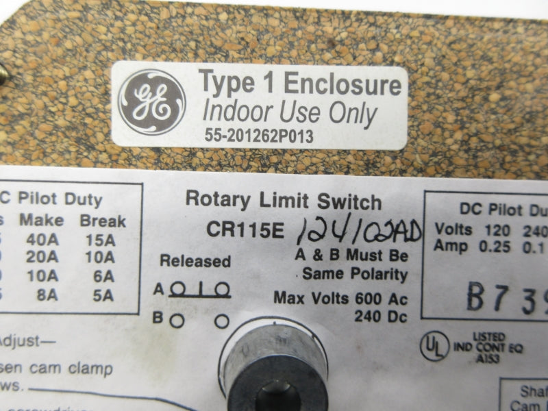 GENERAL ELECTRIC CR115E124102AD NSNP