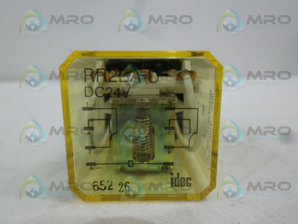 IDEC RR2BA-U RELAY 24VDC NSNP