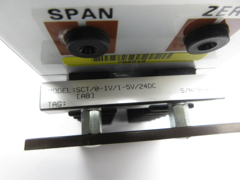 MOORE INDUSTRIES SCT/0-1V/1-5V/24DC (AS PICTURED) NSNP