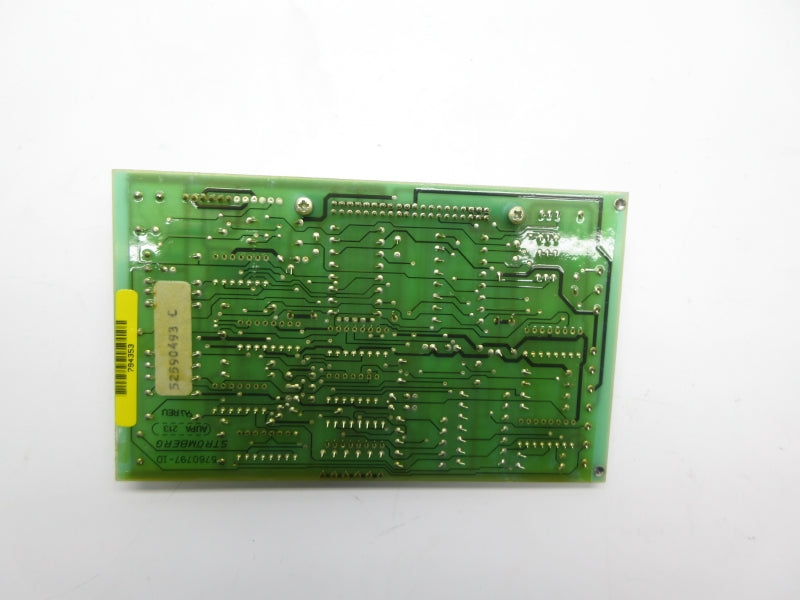 STROMBERG 5760797-1D 52590493 REV. C NSNP