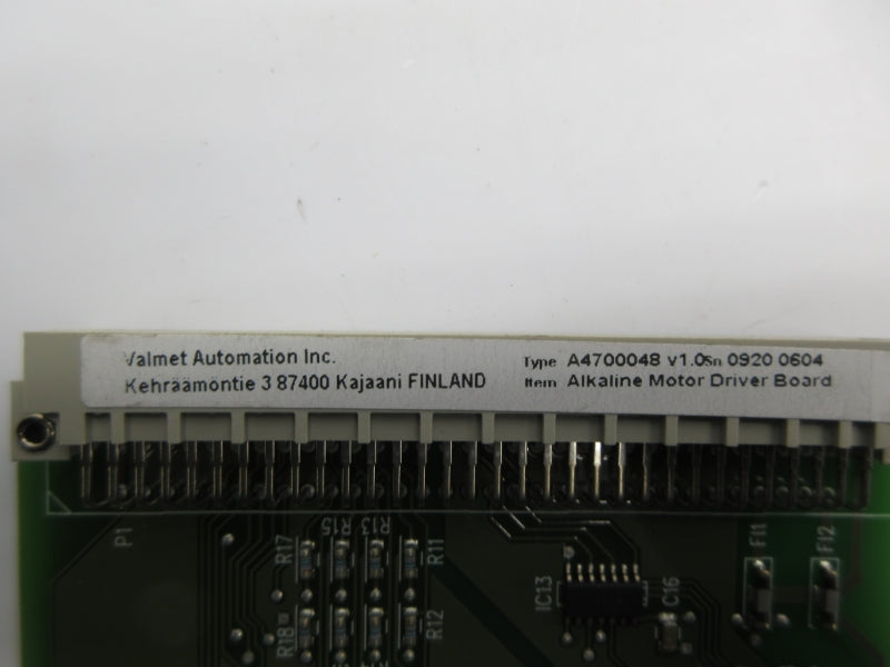 VALMET A4700048 NSNP
