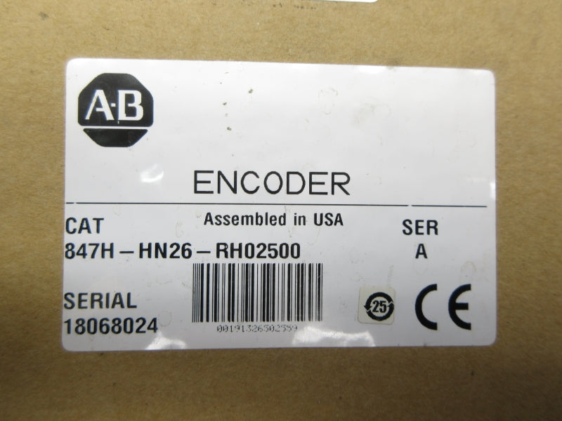 ALLEN BRADLEY 847H-HN26-RH02500 SER. A NSFS