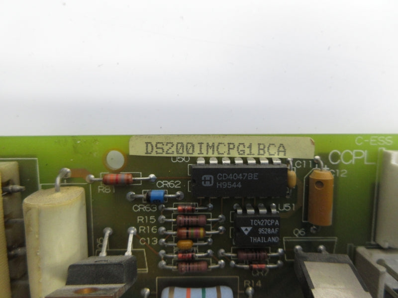 GENERAL ELECTRIC DS200IMCPG1BCA NSNP