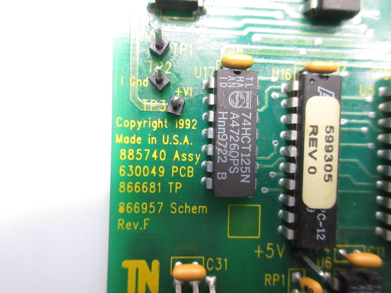 TEXAS NUCLEAR 885740 REV. F UNMP