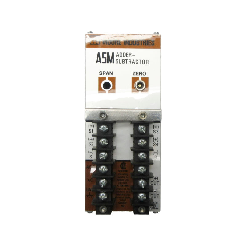 MOORE INDUSTRIES ASM/3X1-5V/W1-5V/117AC (AS PICTURED) NSNP