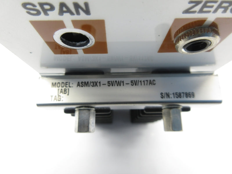MOORE INDUSTRIES ASM/3X1-5V/W1-5V/117AC (AS PICTURED) NSNP