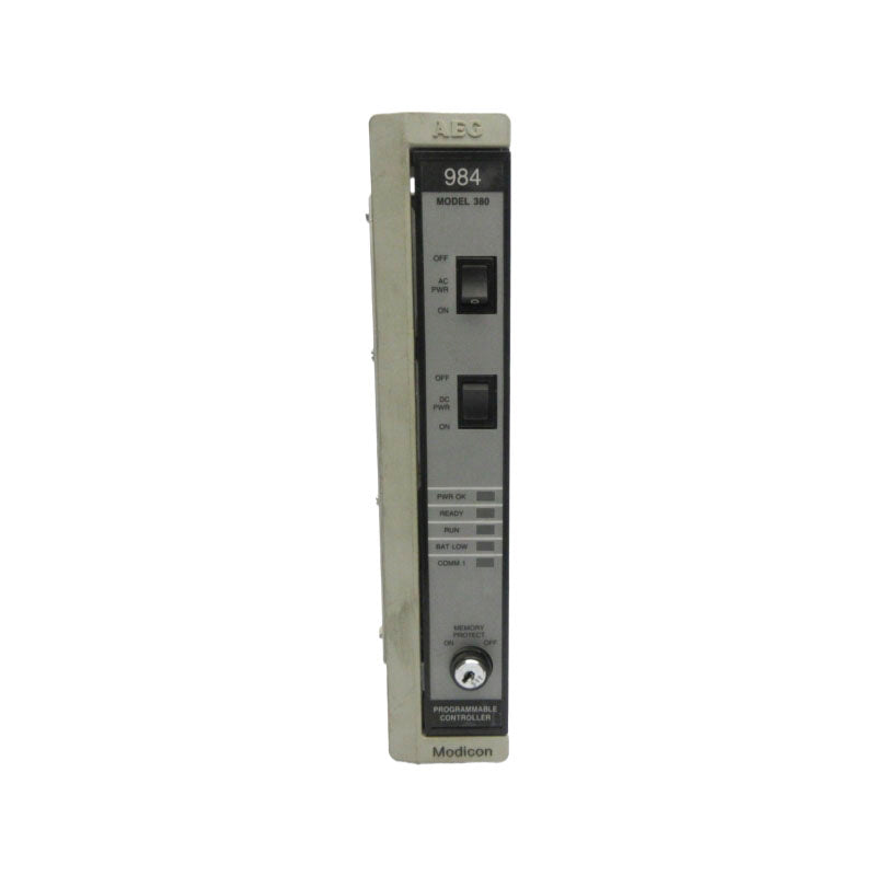MODICON PC-0984-380 120/220V .5/.25A (NO KEY) UNMP