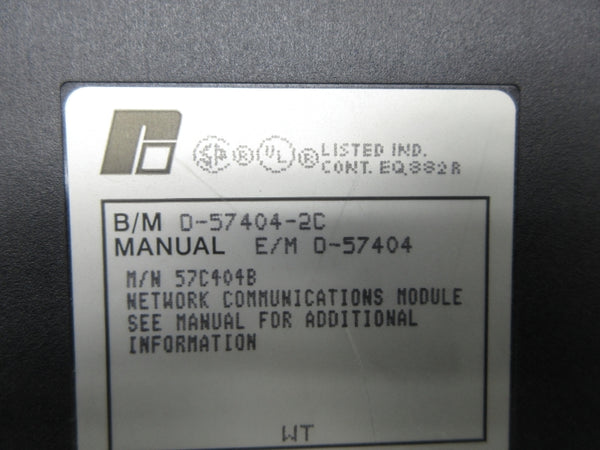 RELIANCE ELECTRIC 0-57404-2C 57C404B UNMP