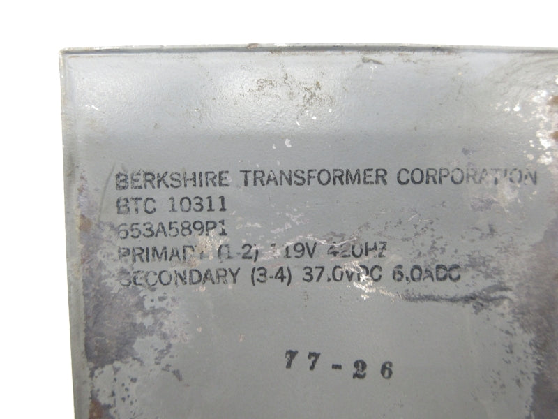 BERKSHIRE TRANSFORMER BTC10311 119V UNMP