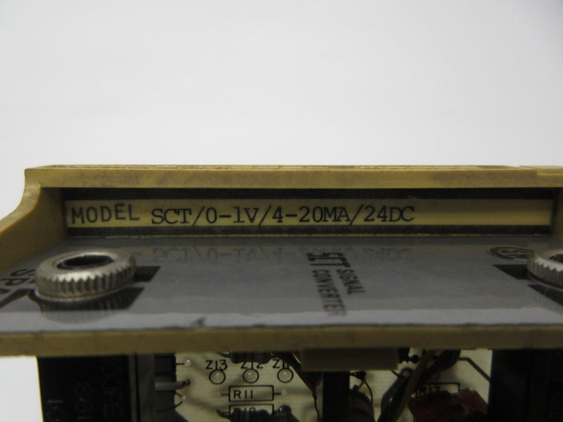 MOORE INDUSTRIES SCT/0-1V/4-20MA/24DC UNMP