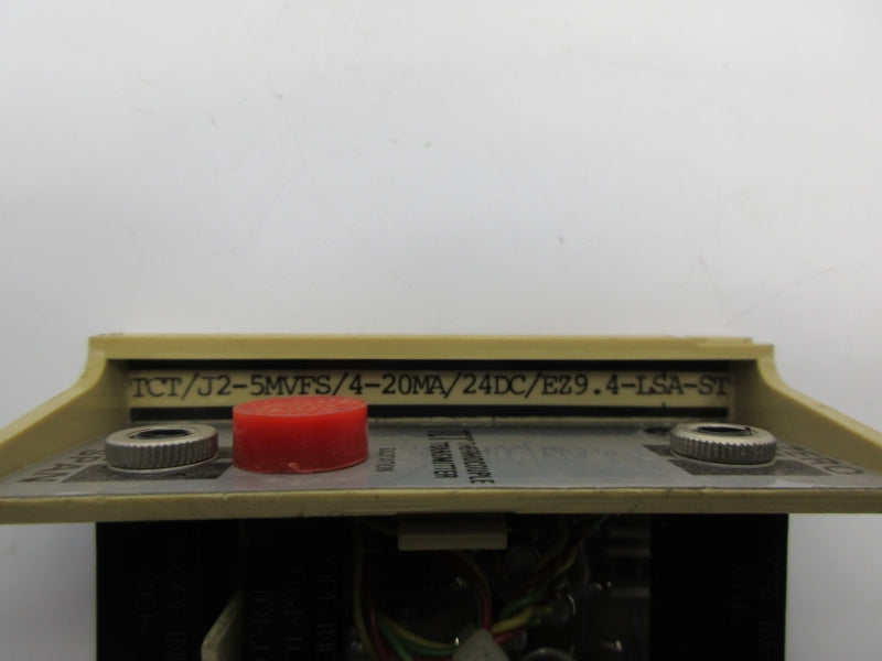 MOORE INDUSTRIES TCT/J2-5MVFS/4-20MA/24DC/EZ9.4-LSA-ST UNMP