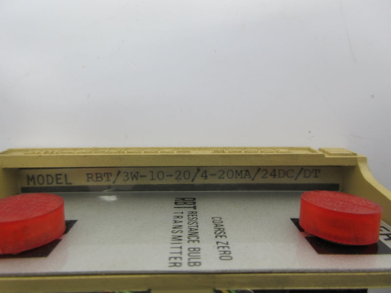 MOORE INDUSTRIES RBT/3W-10-20/4-20MA/24DC/DT UNMP