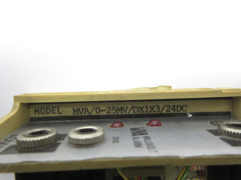 MOORE INDUSTRIES MVA/0-25MV/DX1X3/24DC UNMP