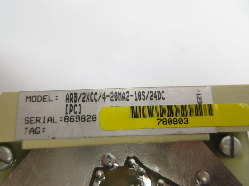 MOORE INDUSTRIES ARB/2XCC/4-20MA2-10S/24DC NSNP