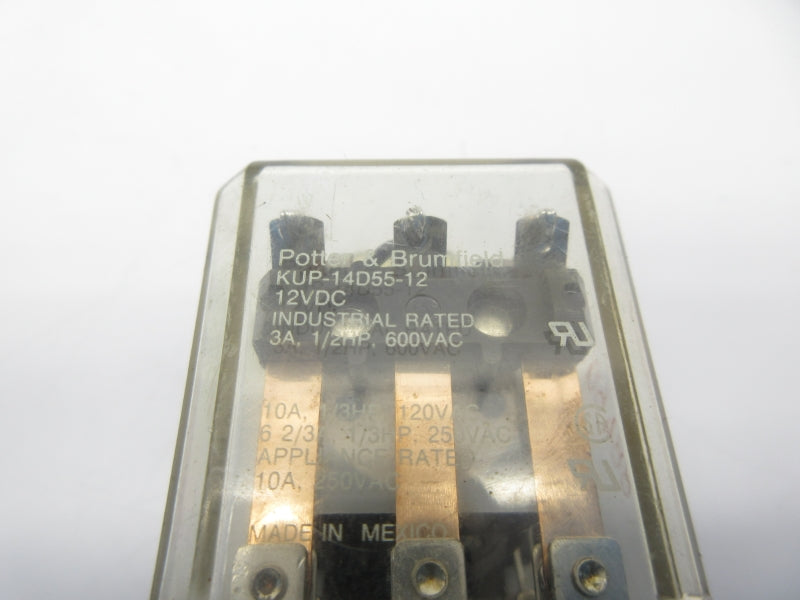 POTTER & BRUMFIELD KUP-14D55-12 12VDC NSNP