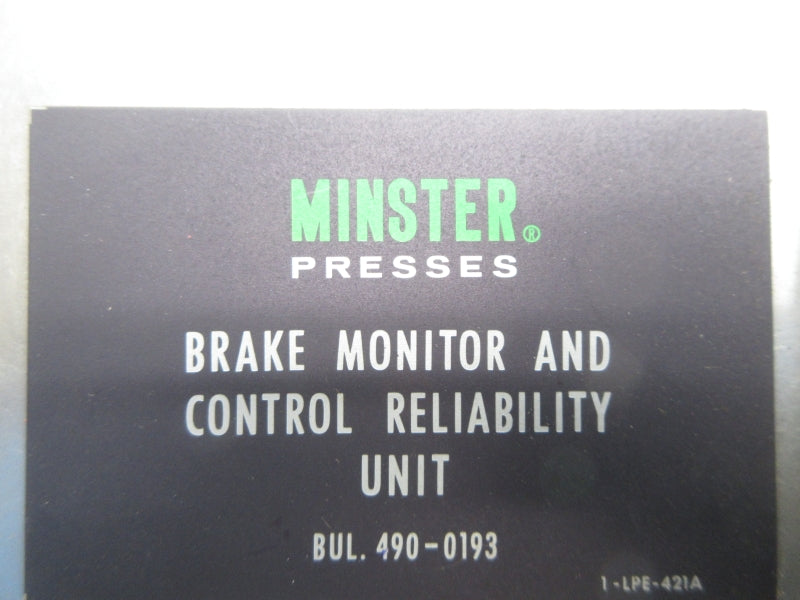 MINISTER 490-0193 UNMP