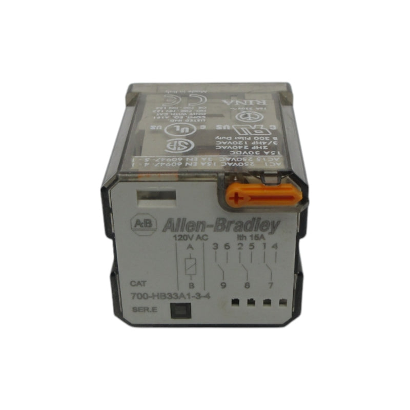 ALLEN BRADLEY 700-HB33A1-3-4 SER. E 120VAC NSNP