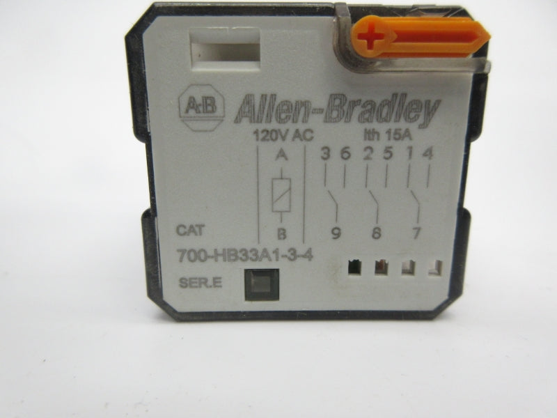ALLEN BRADLEY 700-HB33A1-3-4 SER. E 120VAC NSNP