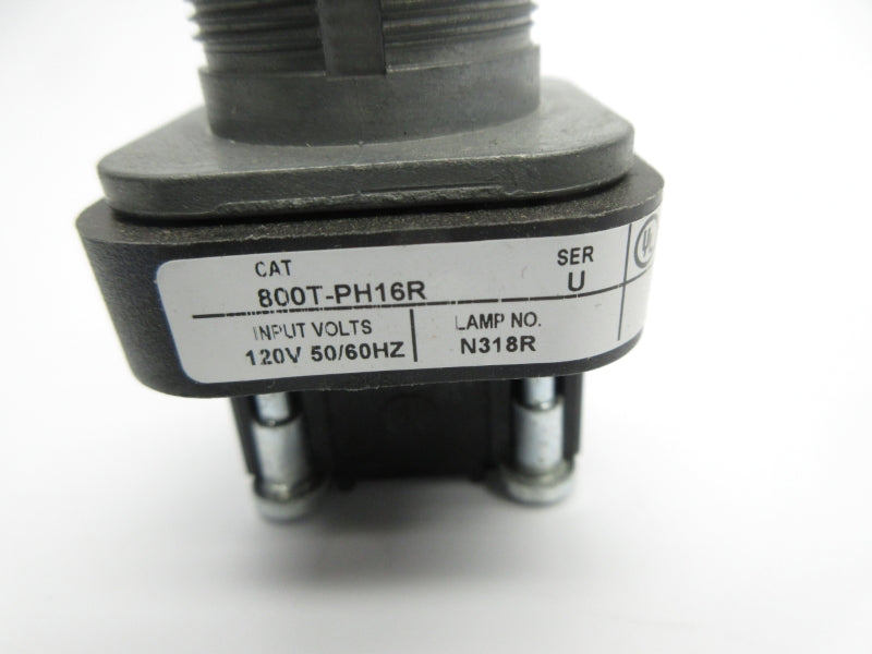 ALLEN BRADLEY 800T-PH16R SER. U 120V NSNP