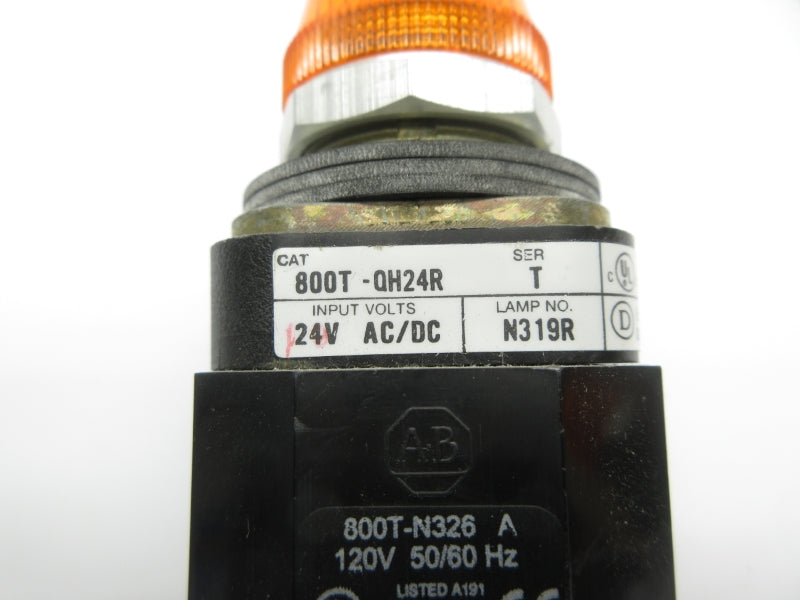ALLEN BRADLEY 800T-QH24R SER. T 24VAC NSNP