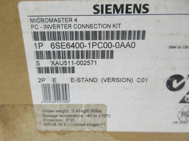 SIEMENS 6SE6400-1PC00-0AA0 NSMP