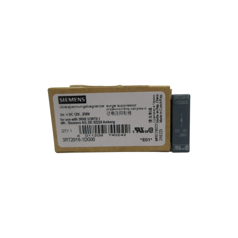 SIEMENS 3RT2916-1DG00 12-250VDC NSMP