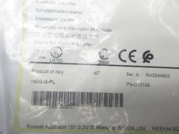 ALLEN BRADLEY 140G-G-PL SER. A NSMP
