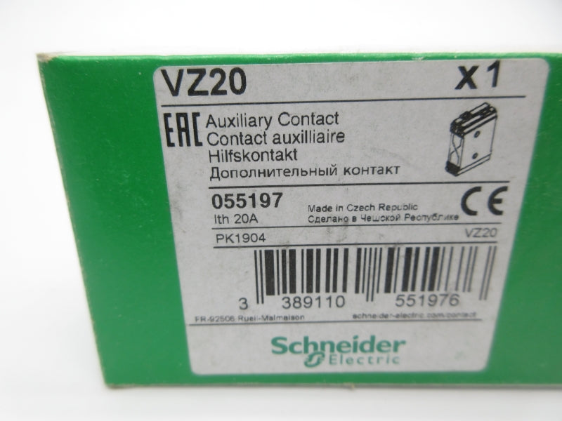 SCHNEIDER ELECTRIC VZ20 20A NSMP