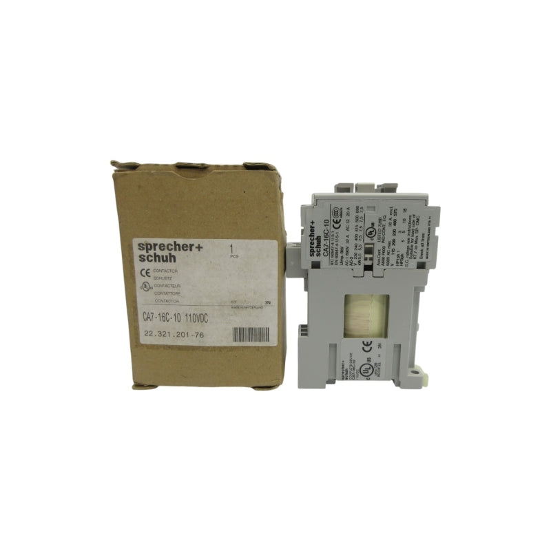 SPRECHER+SCHUH CA7-16C-10 110VDC NSMP