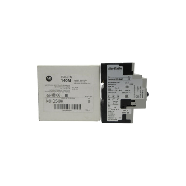 ALLEN BRADLEY 140M-C2E-B40 SER. D 2.5-4.0A (WH) NSMP