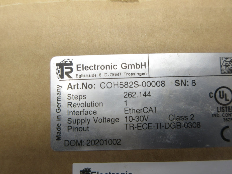 TR ELECTRONIC COH582S-00008 10-30V NSMP