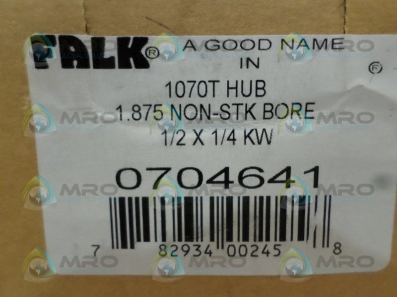 FALK 0704641 1070T HUB/NON-STICK BORE 1.875 NSMP
