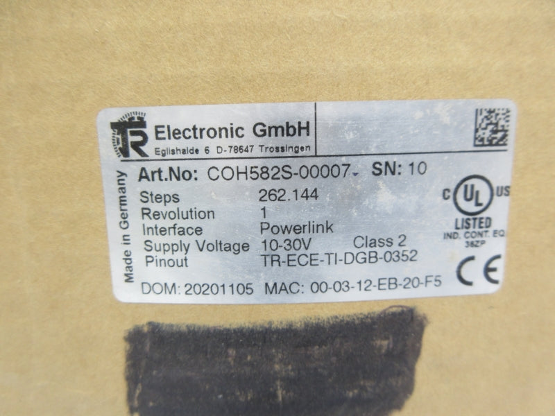 TR ELECTRONIC COH582S-00007 10-30V NSMP