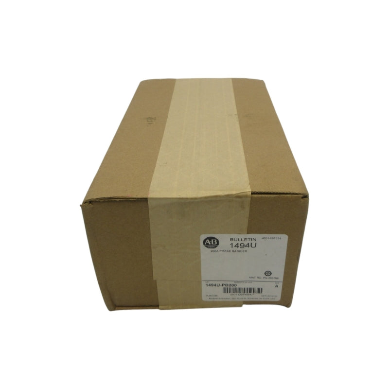 ALLEN BRADLEY 1494U-PB200 SER. A 200A (BR/WH) NSFS