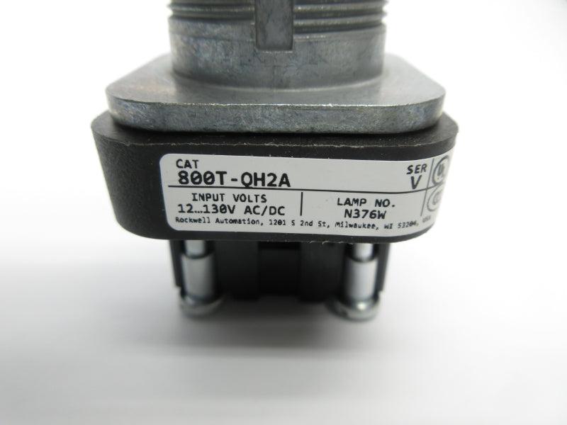 ALLEN BRADLEY 800T-QH2A SER. V 12/130VAC NSNP