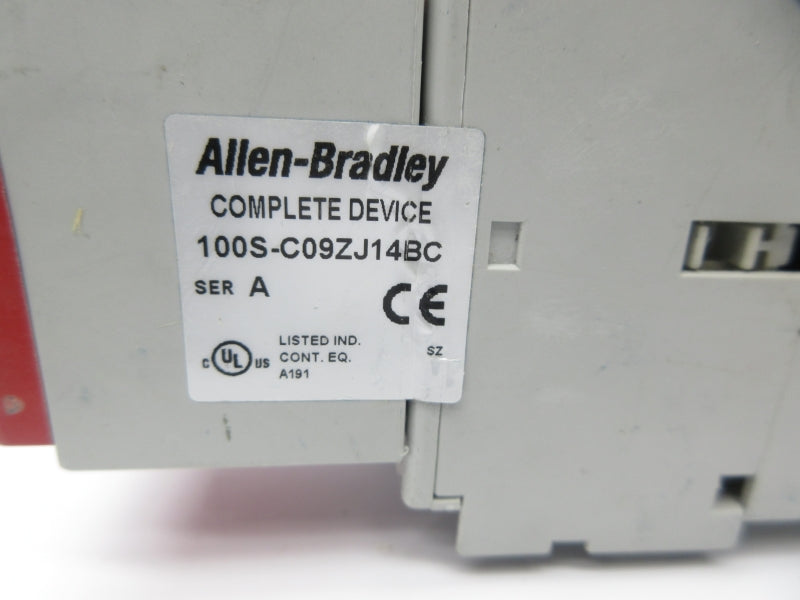 ALLEN BRADLEY 100S-C09ZJ14BC SER. A 24VDC NSNP