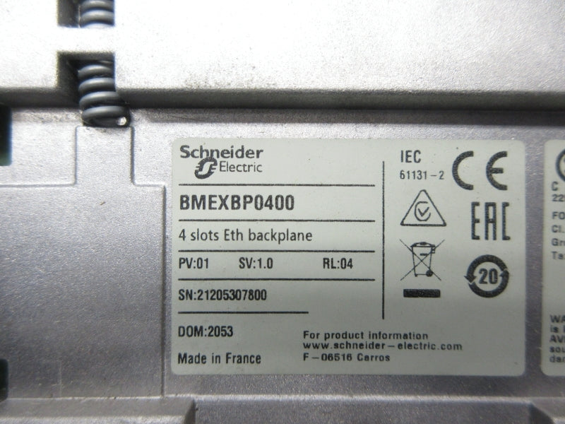 SCHNEIDER ELECTRIC BMEXBP0400 NSNP