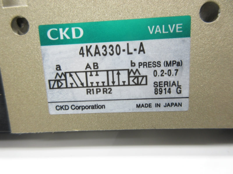 CKD 4KA330-L-A 24VDC NSNP