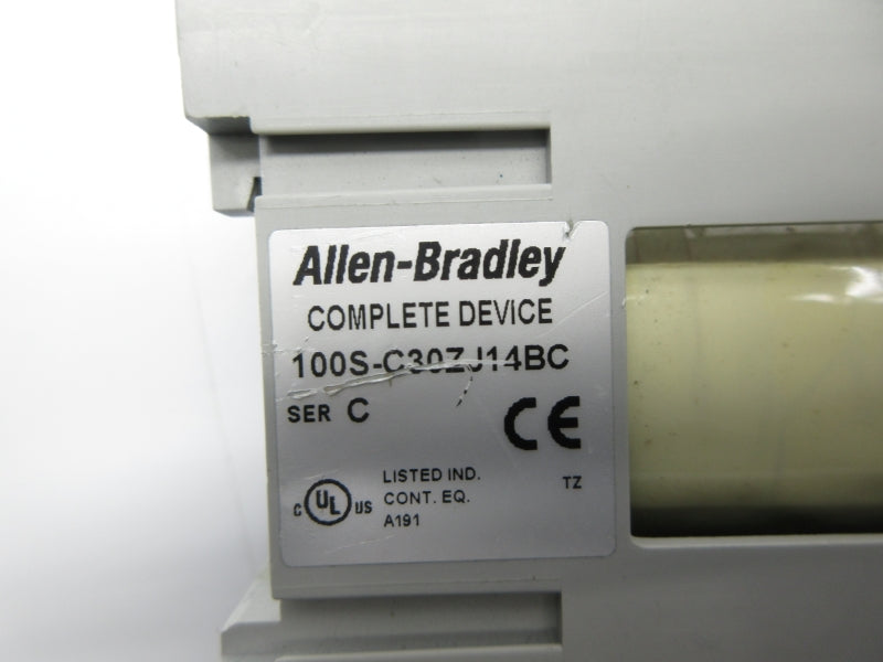 ALLEN BRADLEY 100S-C30ZJ14BC SER. C 24VDC UNMP