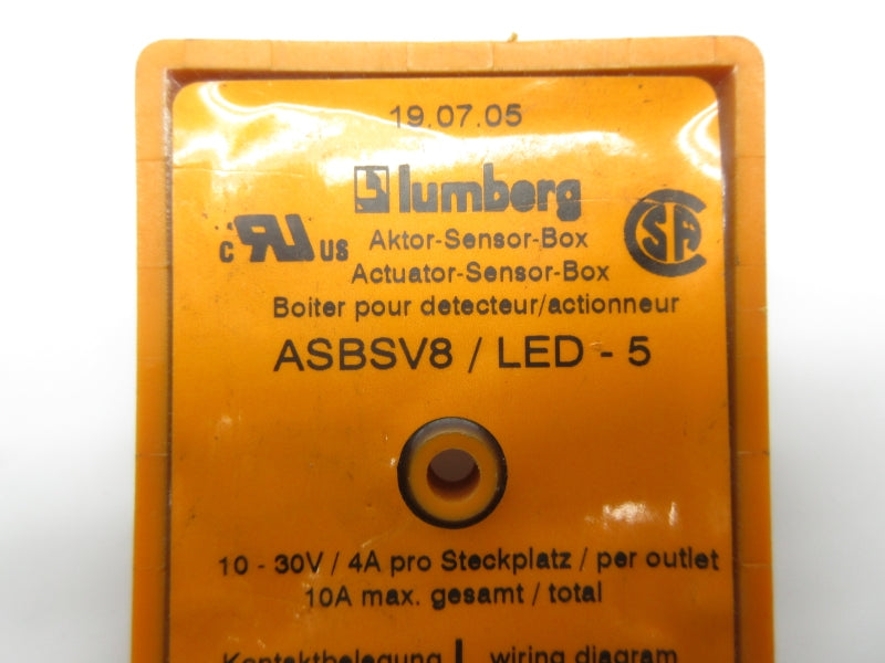 LUMBERG ASBSV 8/LED 5 10-30V 4A NSNP