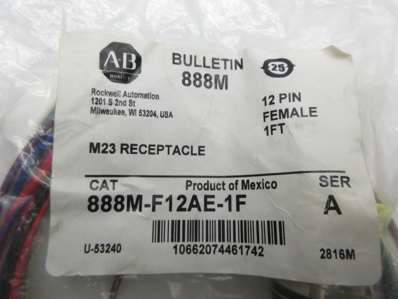 ALLEN BRADLEY 888M-F12AE-1F SER. A NSMP