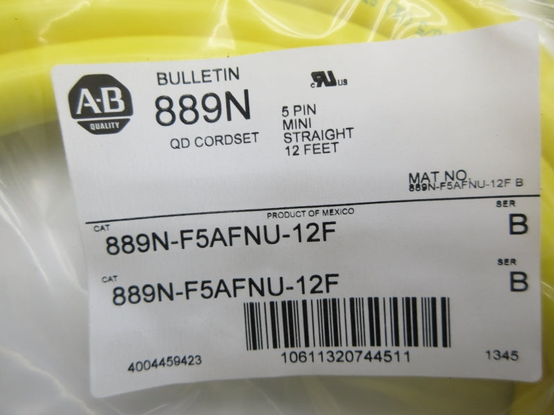 ALLEN BRADLEY 889N-F5AFNU-12F SER. B NSMP