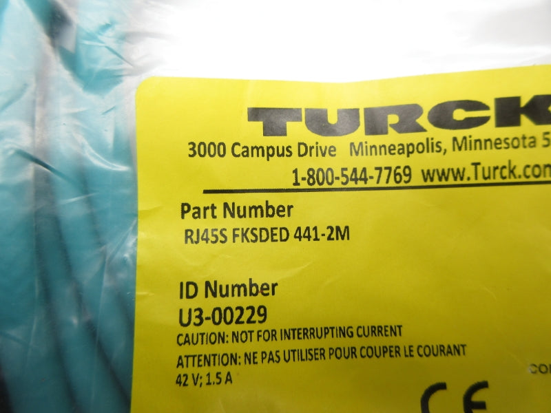 TURCK RJ45SFKSDED441-2M NSMP